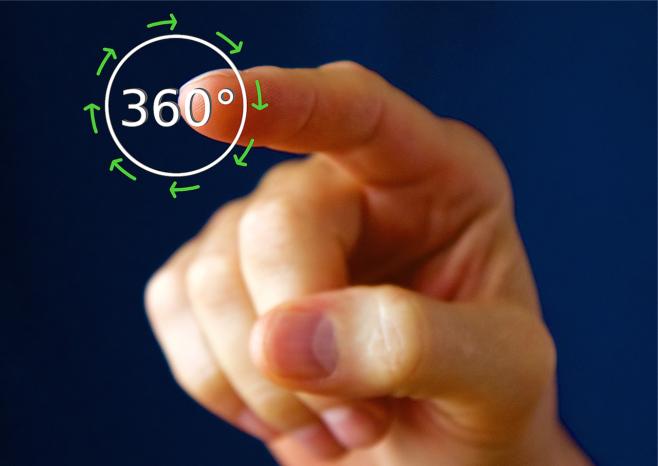 O que é avaliação de desempenho de 360 graus?